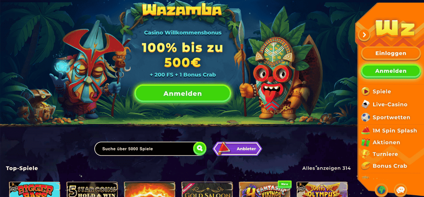 Wazamba Casino